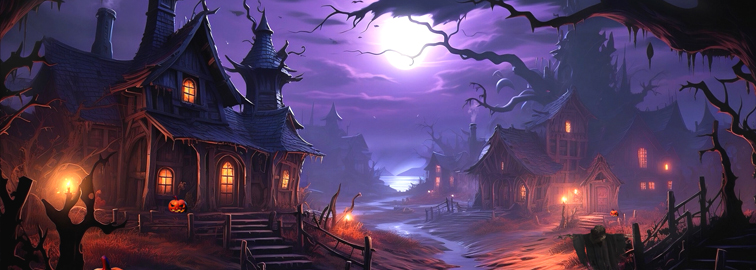 Haunted Village - Halloween