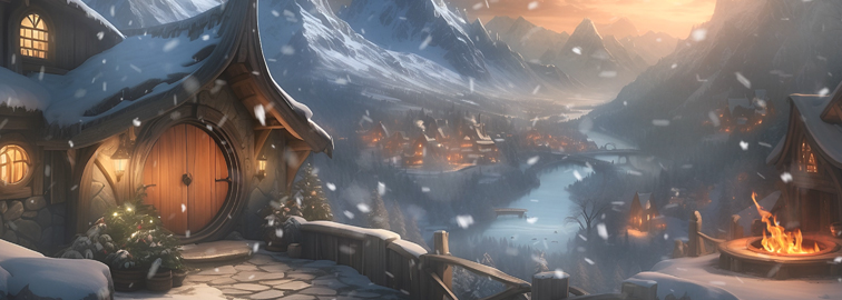 The Hobbit Winter Ambience