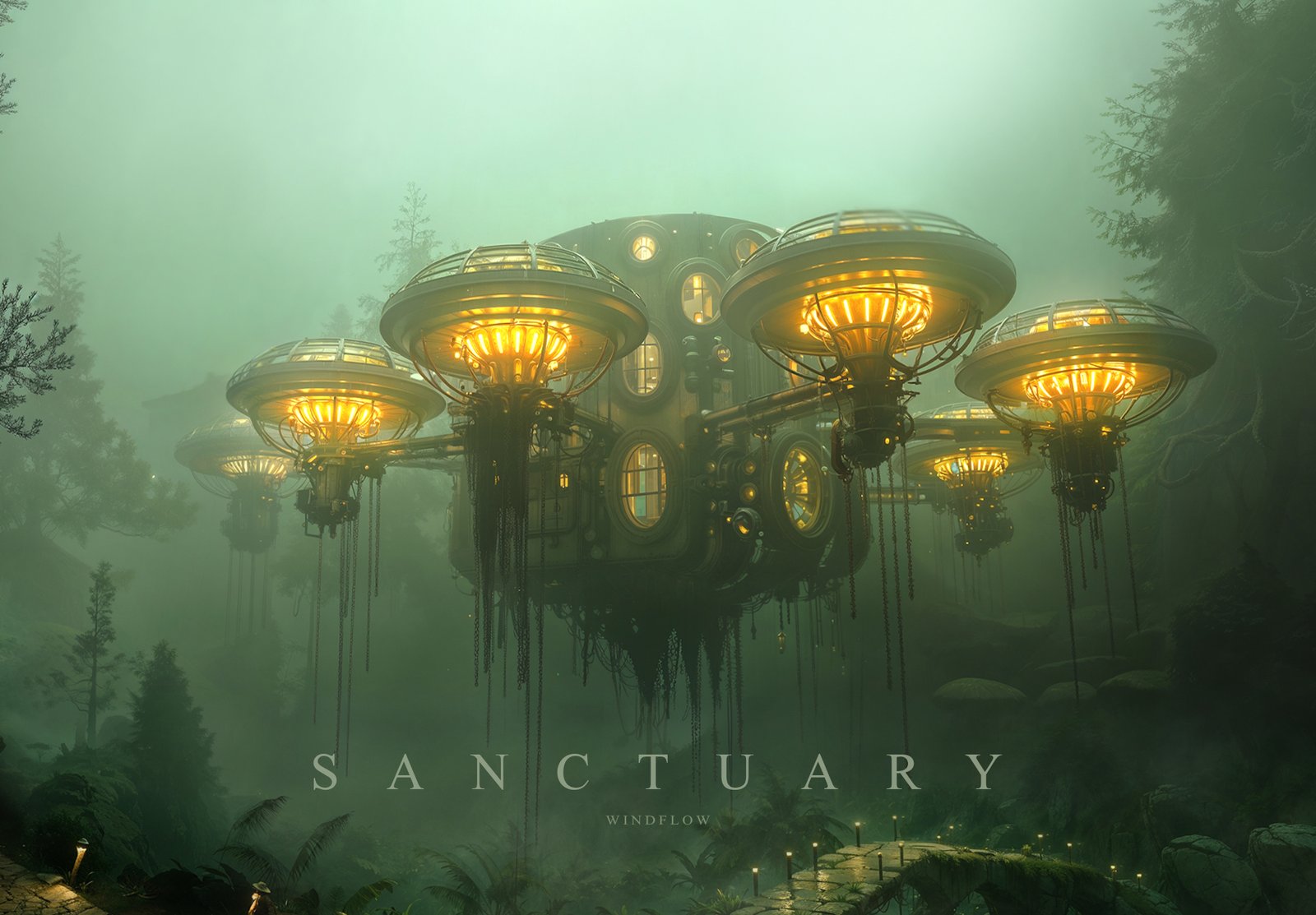Sanctuary – Ethereal Sci-Fi Ambient Music – Relaxing Fantasy Ambient Meditation