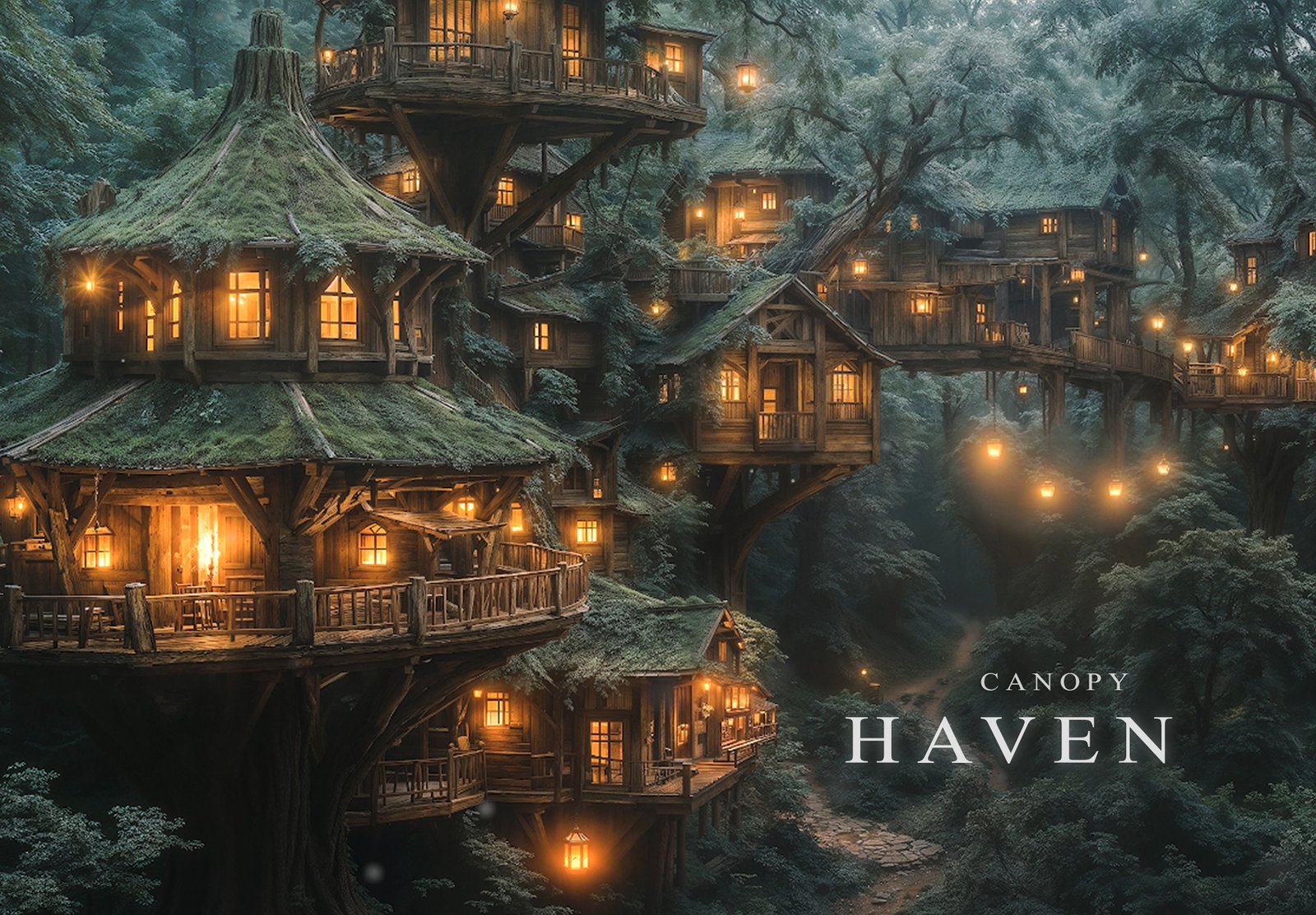 Canopy Haven — 1 Hour of Ethereal Fantasy Meditation